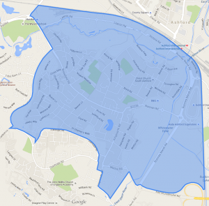 South Ashford Community Council area