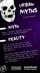 Urban Fraud Myth: Money Transfer