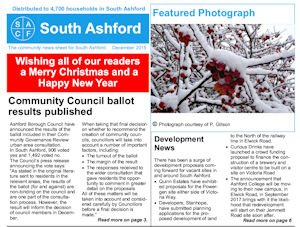 South Ashford December News-sheet