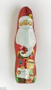 Chocolate Santa