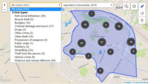 Crime Map Dec 2016