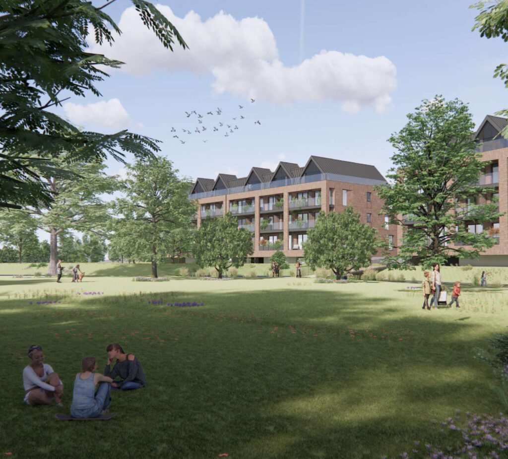 Image of proposed East Stour Park residential development